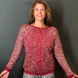 Kut from the Kloth Red Crew Neck Sweater